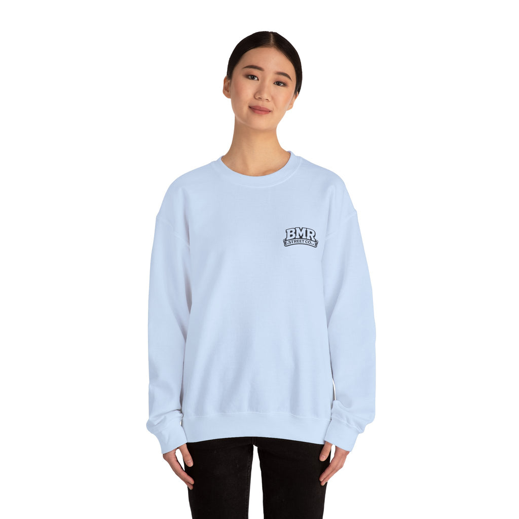 Crewneck Sweatshirt — BMR Street Co. Urban Logo Pullover
