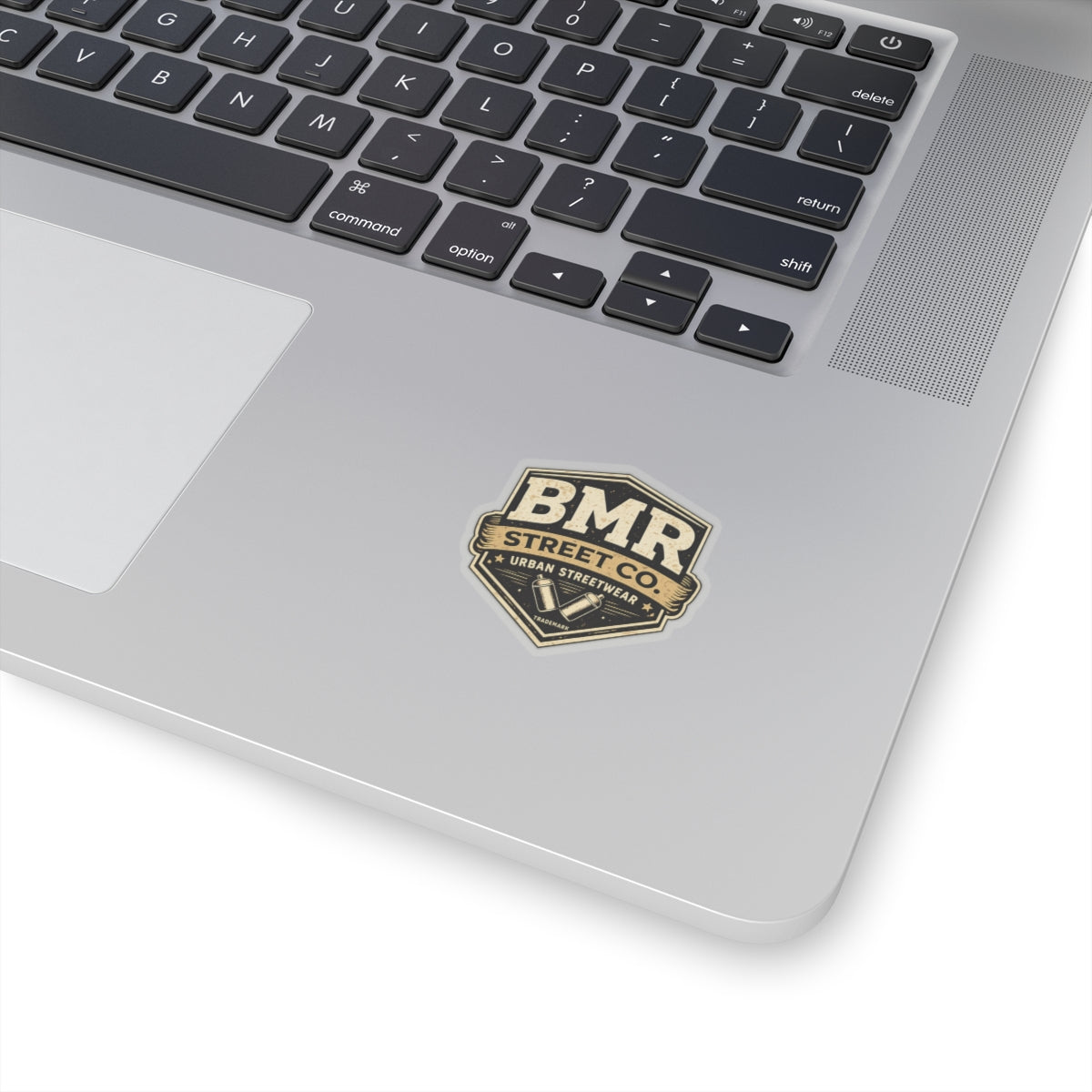 BMR Street Co. Vintage Logo Sticker — Urban Streetwear Kiss-Cut Decal