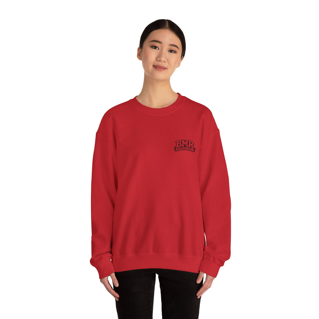 Crewneck Sweatshirt — BMR Street Co. Urban Logo Pullover
