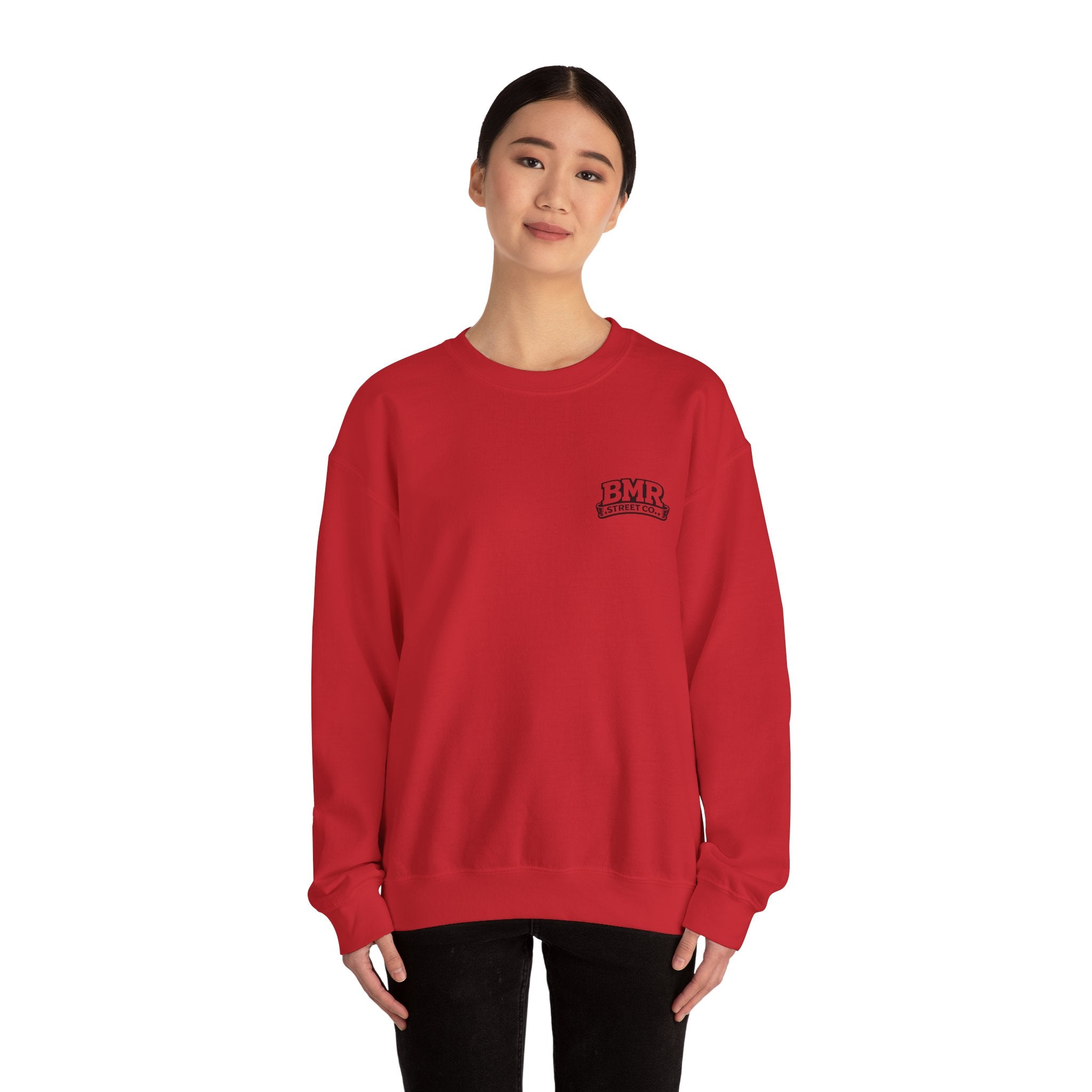 Crewneck Sweatshirt — BMR Street Co. Urban Logo Pullover