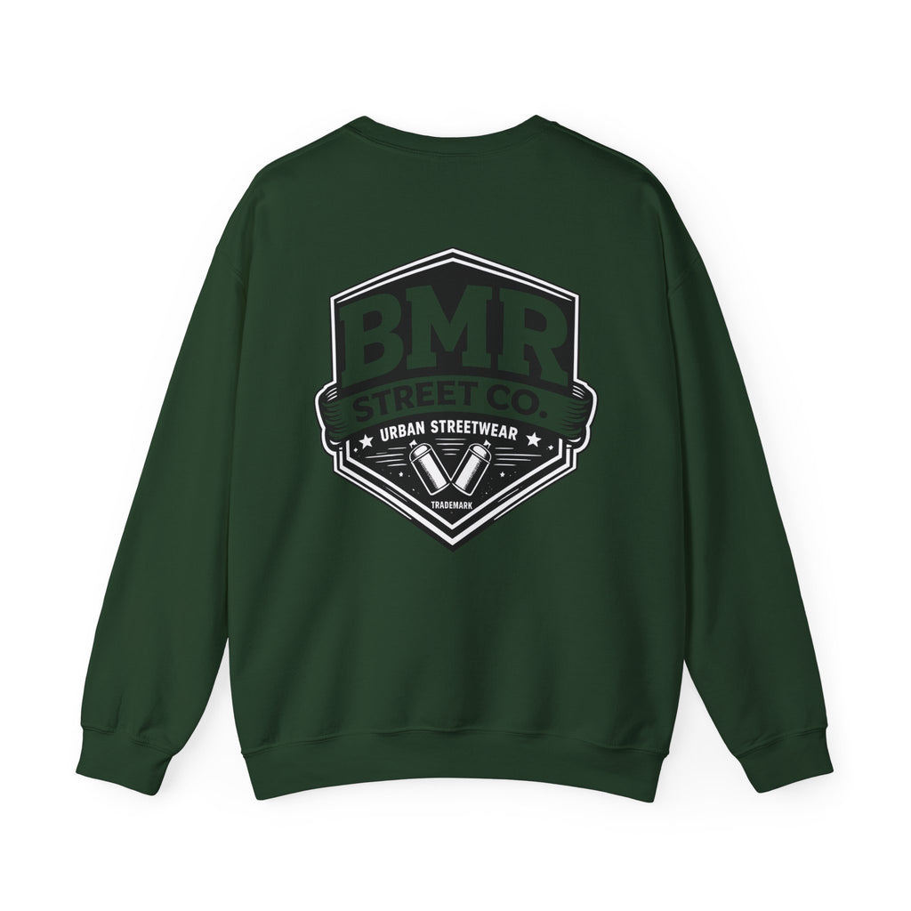 Crewneck Sweatshirt — BMR Street Co. Urban Logo Pullover
