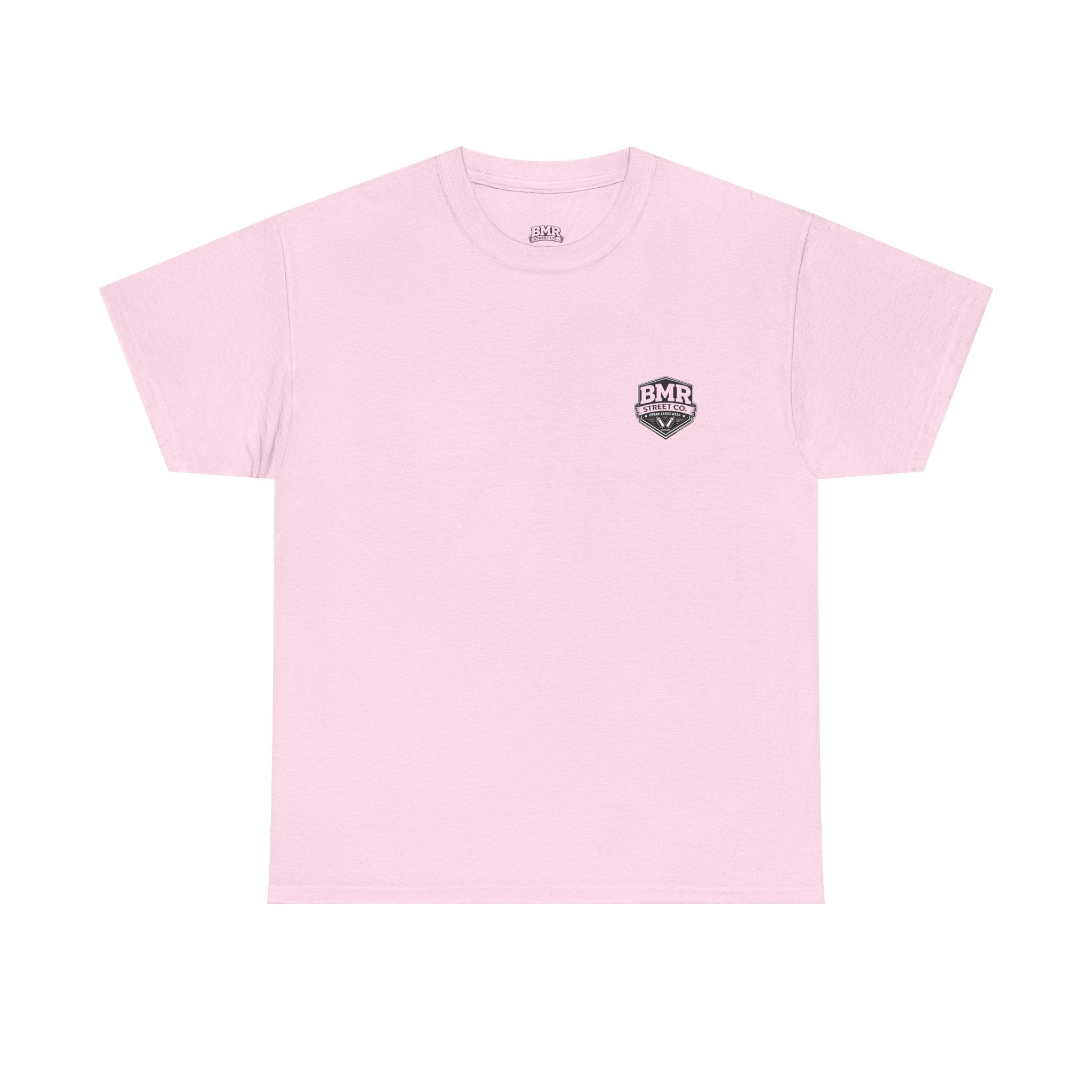BMR Shield Logo T‑Shirt — Minimal Chest Emblem Tee