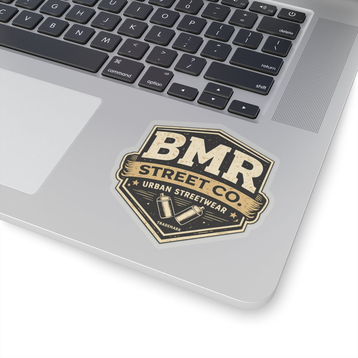BMR Street Co. Vintage Logo Sticker — Urban Streetwear Kiss-Cut Decal