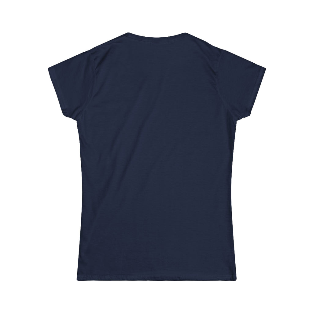 Women’s Softstyle Tee — Small Chest Logo Casual Graphic T-Shirt