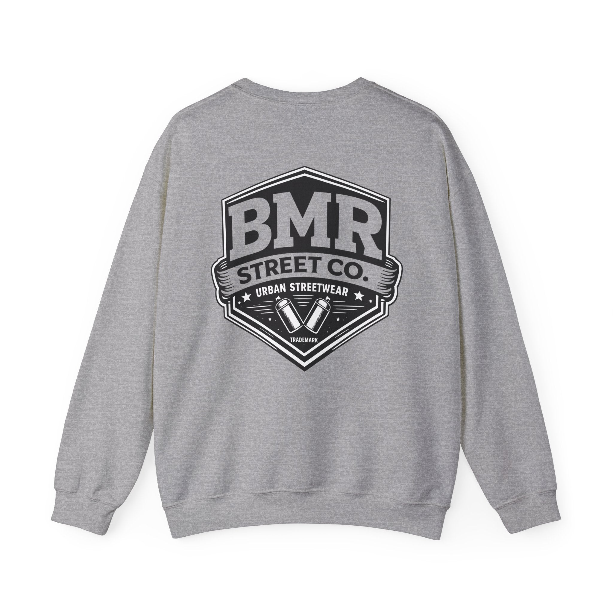 Crewneck Sweatshirt — BMR Street Co. Urban Logo Pullover