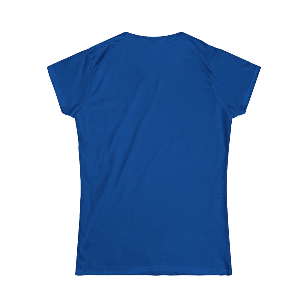 Women’s Softstyle Tee — Small Chest Logo Casual Graphic T-Shirt