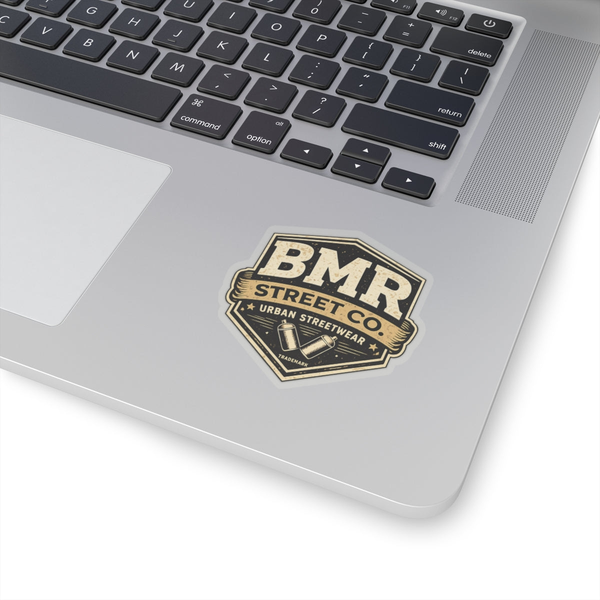 BMR Street Co. Vintage Logo Sticker — Urban Streetwear Kiss-Cut Decal