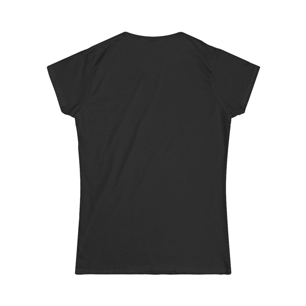 Women’s Softstyle Tee — Small Chest Logo Casual Graphic T-Shirt