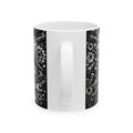 BMR Street Co. Skull Mug — Gothic Motorcycle Gear Ceramic Coffee Cup (11oz/15oz)