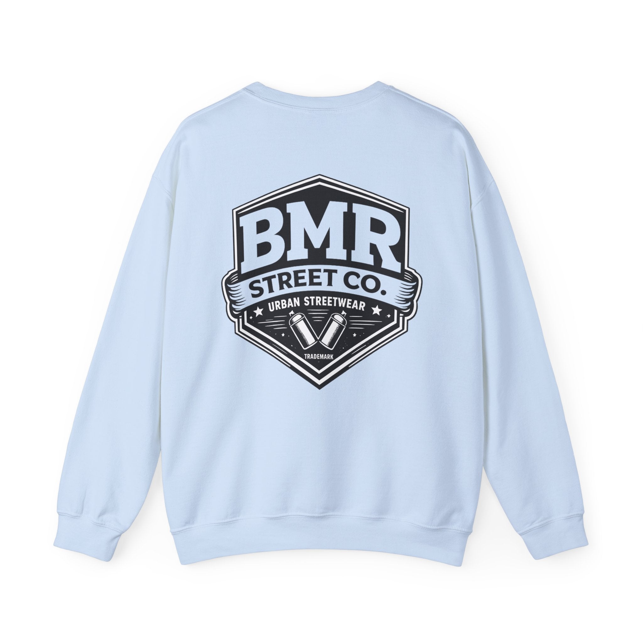 Crewneck Sweatshirt — BMR Street Co. Urban Logo Pullover