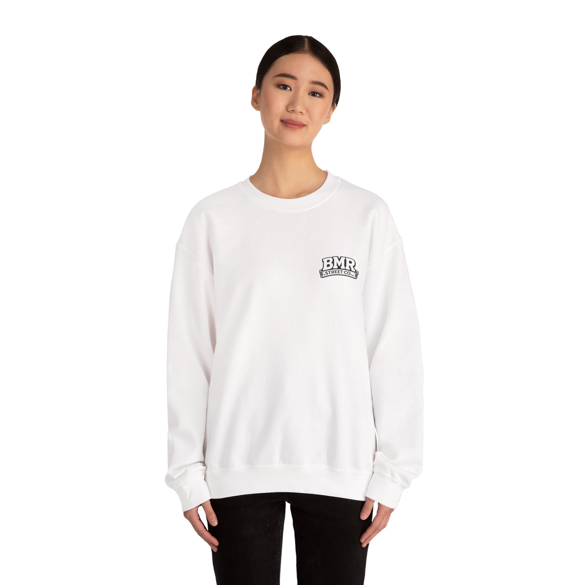 Crewneck Sweatshirt — BMR Street Co. Urban Logo Pullover