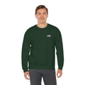 Crewneck Sweatshirt — Minimal 'BMK' Badge Chest Logo, Casual Unisex Pullover