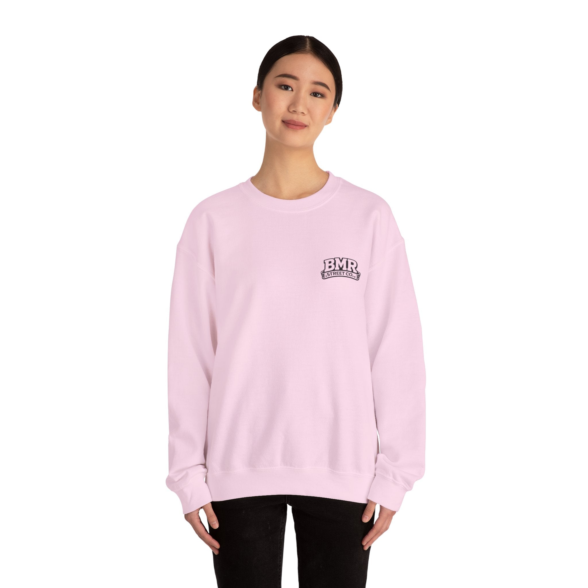 Crewneck Sweatshirt — BMR Street Co. Urban Logo Pullover