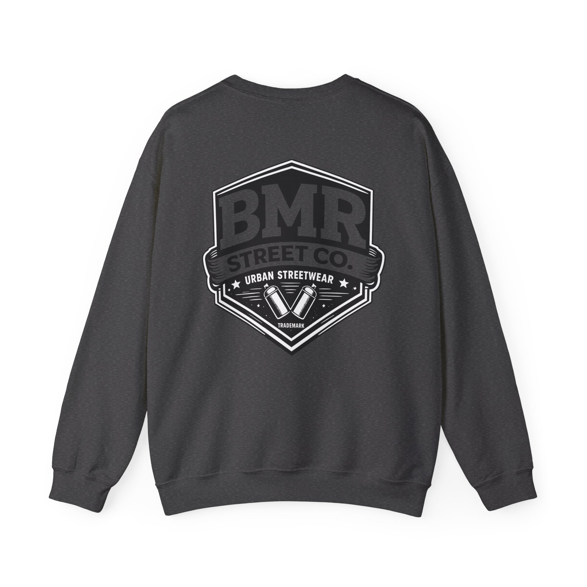 Crewneck Sweatshirt — BMR Street Co. Urban Logo Pullover