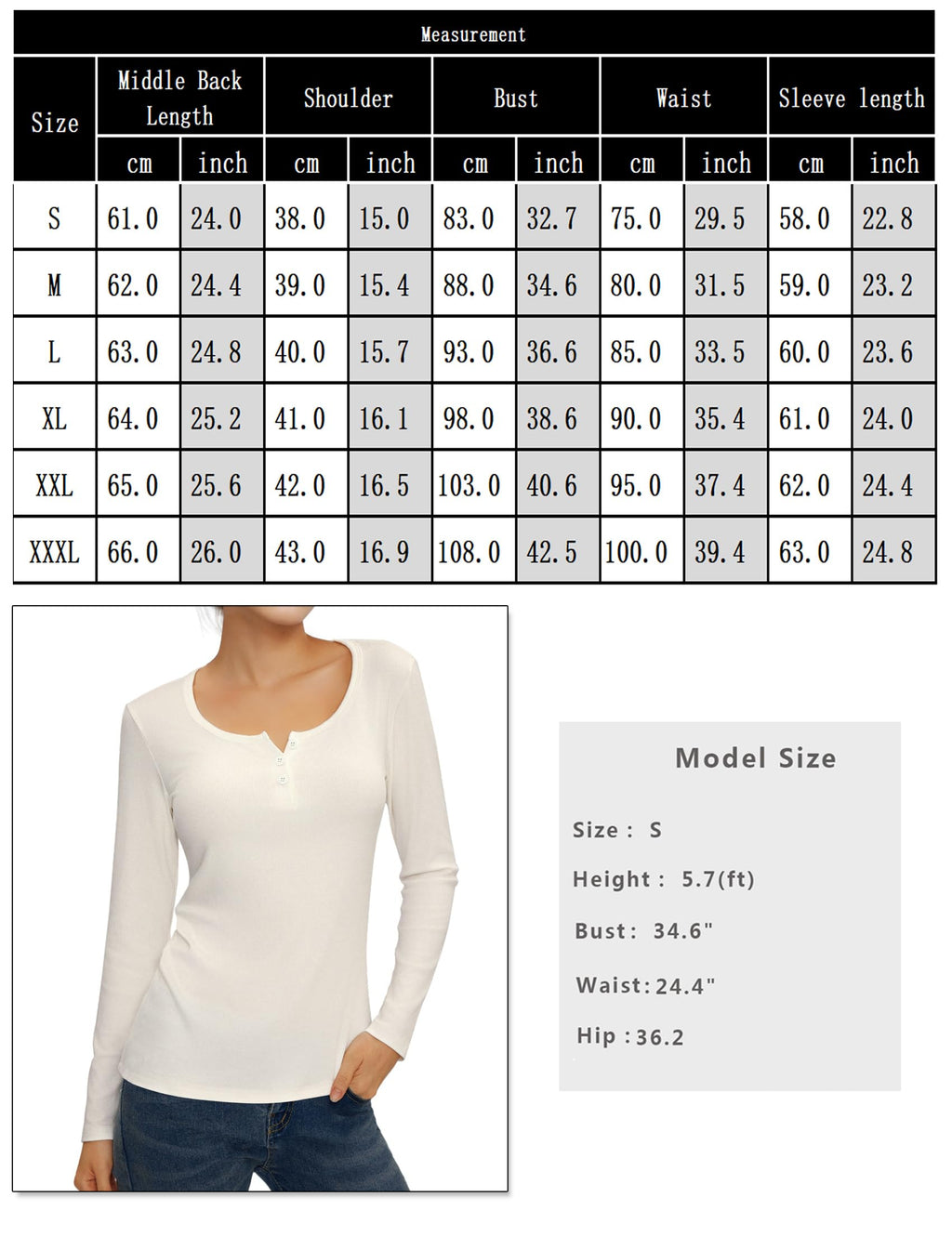 T-shirt manche longue