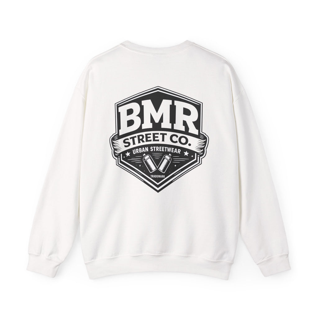 Crewneck Sweatshirt — BMR Street Co. Urban Logo Pullover