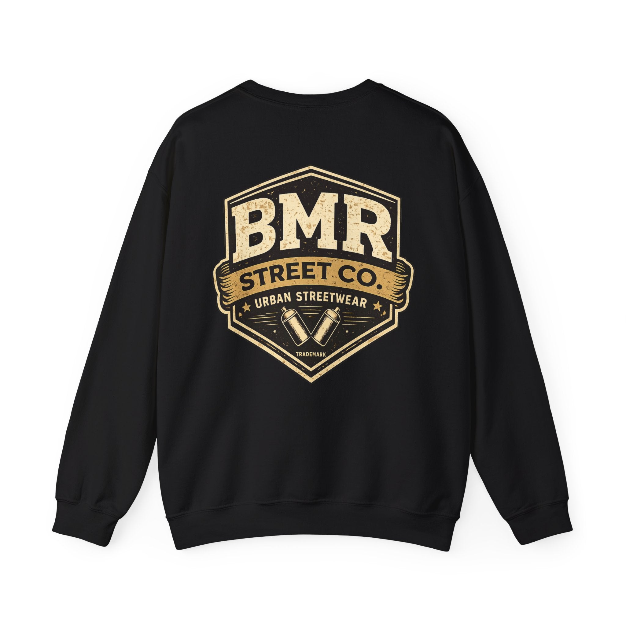 Crewneck Sweatshirt — BMR Street Co. Urban Logo Pullover