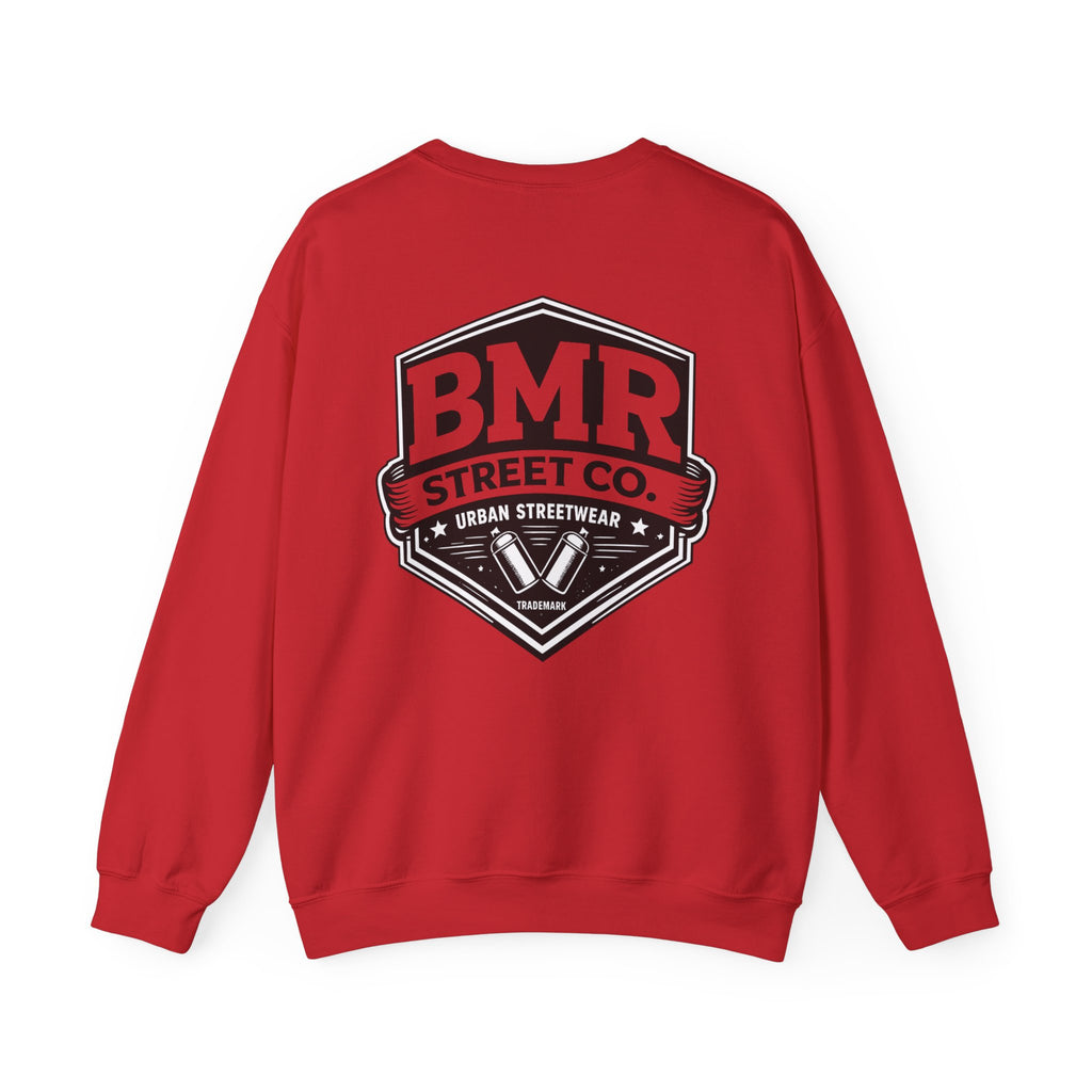 Crewneck Sweatshirt — BMR Street Co. Urban Logo Pullover