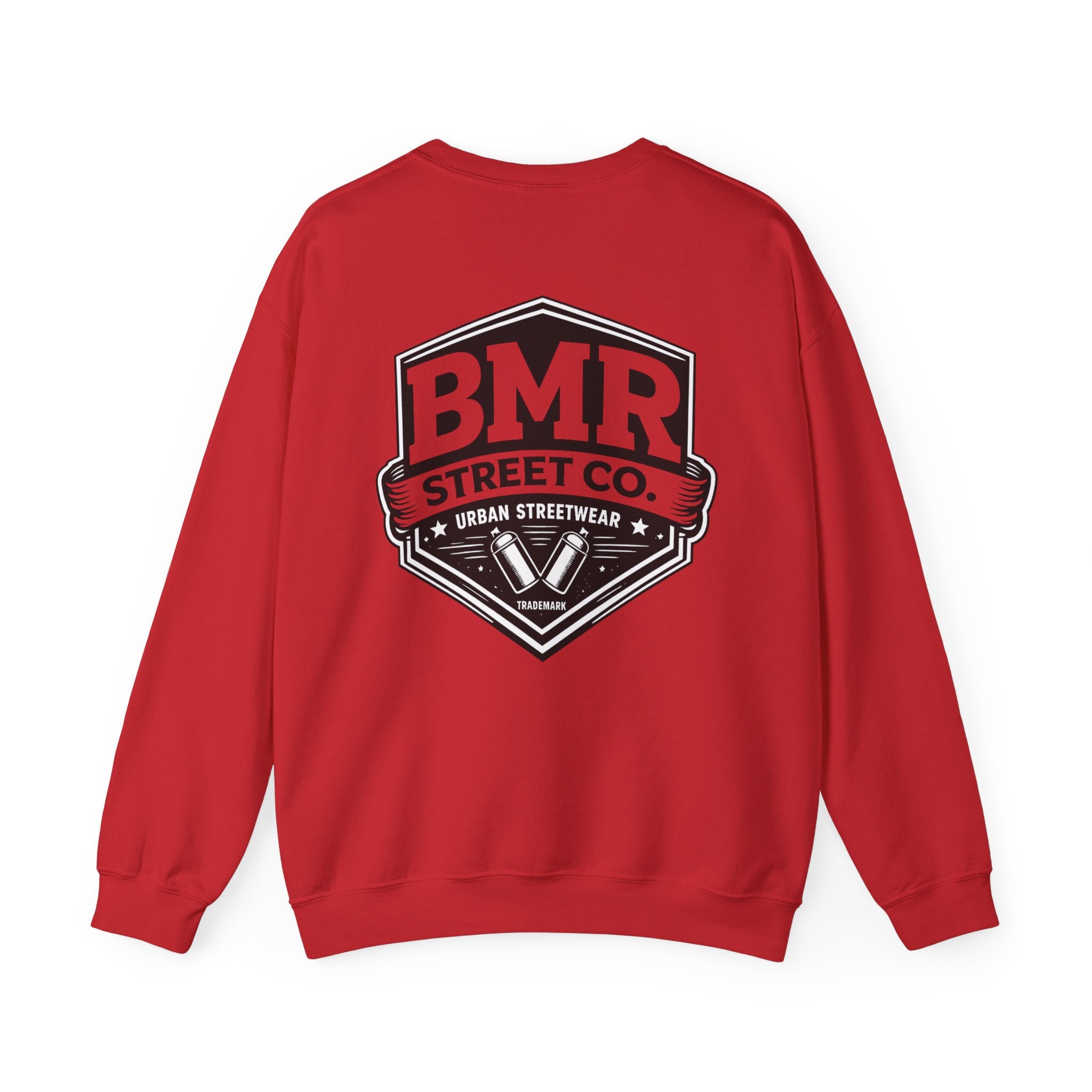 Crewneck Sweatshirt — BMR Street Co. Urban Logo Pullover