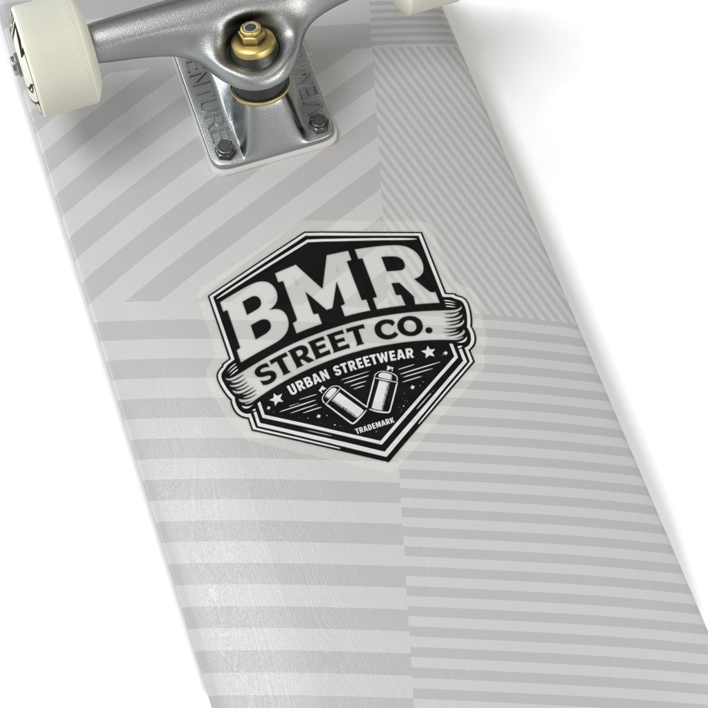 BMR Street Co. Kiss-Cut Sticker – Urban Streetwear Logo Decal
