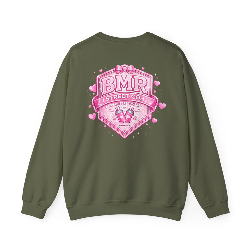 Pink BMR Street  Pullover