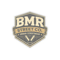 BMR Street Co. Vintage Logo Sticker — Urban Streetwear Kiss-Cut Decal